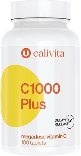 Витамин C CaliVita C 1000 Plus, 1000 мг, с шиповником, таблетки
