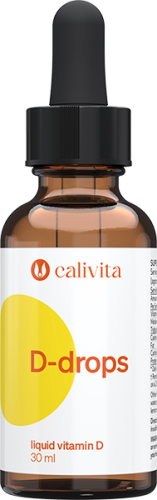 Витамин D3 CaliVita D drops, 50 мкг на 5 капель, жидкий